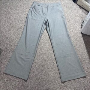 Worthington Light Gray Wide Leg Trousers